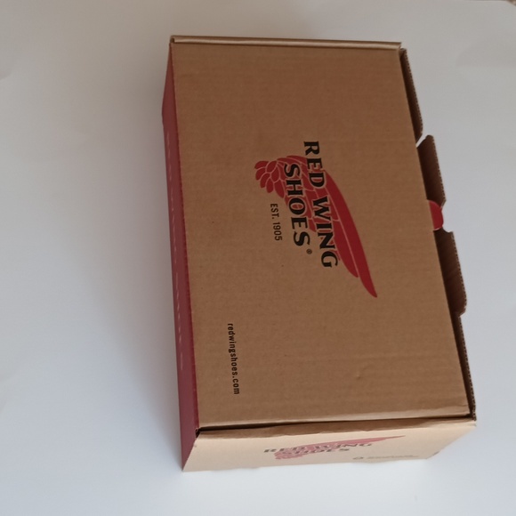 Red Wing 2338 safety steel toe shoes slip resistant oil resistant womens Sz 8 - Picture 7 of 8